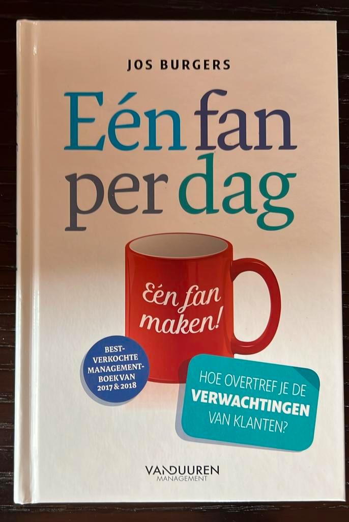 Jos Burgers - Eén fan per dag, Boeken, Wetenschap, Zo goed als nieuw, Ophalen of Verzenden