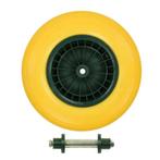 Kruiwagenwiel 4008 PU anti-lek zwarte velg, Overige merken, NB, Ophalen of Verzenden, Nieuw