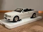 Bentley Azure 2006 wit Minichamps 1/18, Ophalen of Verzenden, Zo goed als nieuw, Auto, MiniChamps