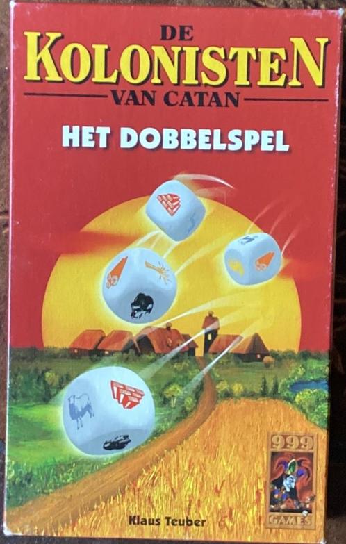De Kolonisten van Catan Het Dobbelspel 999 games, Hobby en Vrije tijd, Gezelschapsspellen | Bordspellen, Zo goed als nieuw, Ophalen of Verzenden