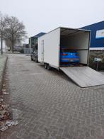 Gesloten aanhanger voor autosport, Ophalen of Verzenden, Gebruikt