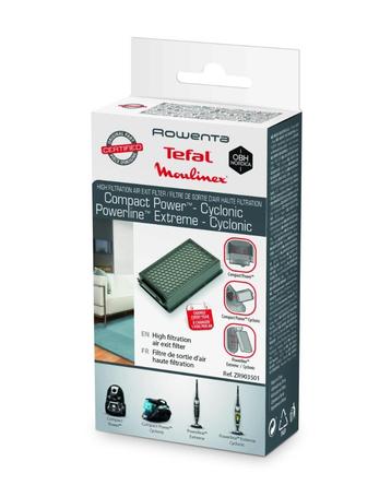 Luchtuitlaatfilter hoge filtratie ZR903501 Rowenta Tefal Mou beschikbaar voor biedingen