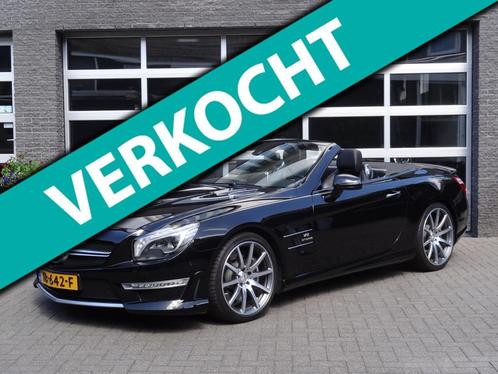 Mercedes-Benz SL-klasse AMG 63 V8 537pk Variodak-glas, Nav,K, Auto's, Mercedes-Benz, Bedrijf, Te koop, SL, ABS, Achteruitrijcamera