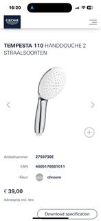 nieuwe douchekop van Grohe, Ophalen of Verzenden, Nieuw, Chroom, Douche