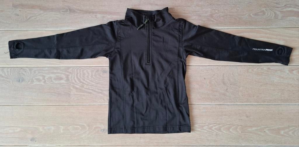 Skipully zwart maat 128 - Wintersport/Voetbal, Ophalen of Verzenden, Zo goed als nieuw, Mountain Peak, Jongen of Meisje