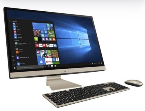 Desktop pc Asus all in one Vivo A 27" pc, Computers en Software, Desktop Pc's, Refurbished, 4 Ghz of meer, SSD, 8 GB, Met videokaart