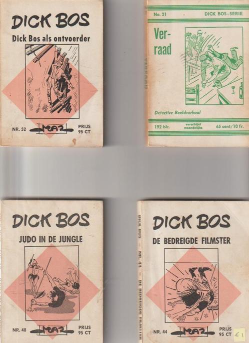 Dick Bos lot van 13 stuks, Boeken, Stripboeken, Gelezen, Meerdere stripboeken, Ophalen of Verzenden
