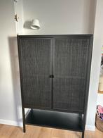 Zwarte rotan kast webbing alexia karwei, Ophalen, Zo goed als nieuw