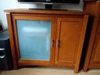 Eiken houten tv-(audio)kast, Huis en Inrichting, Ophalen, 50 tot 100 cm, Minder dan 100 cm, 25 tot 50 cm