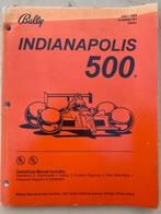 BALLY INDIANAPOLIS 500 MANUAL, Bally, Ophalen of Verzenden, Zo goed als nieuw, Dot-matrix