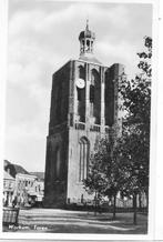 Workum  Toren, 1940 tot 1960, Gelopen, Ophalen of Verzenden, Friesland