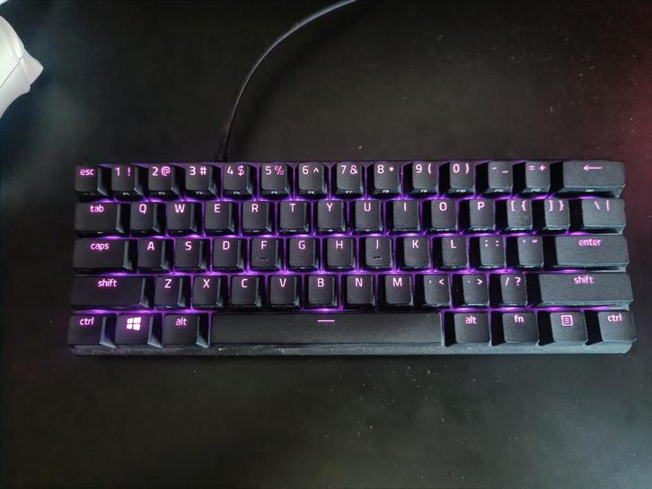 Razer Huntsman mini Toetsenbord, Computers en Software, Toetsenborden, Zo goed als nieuw, Ophalen