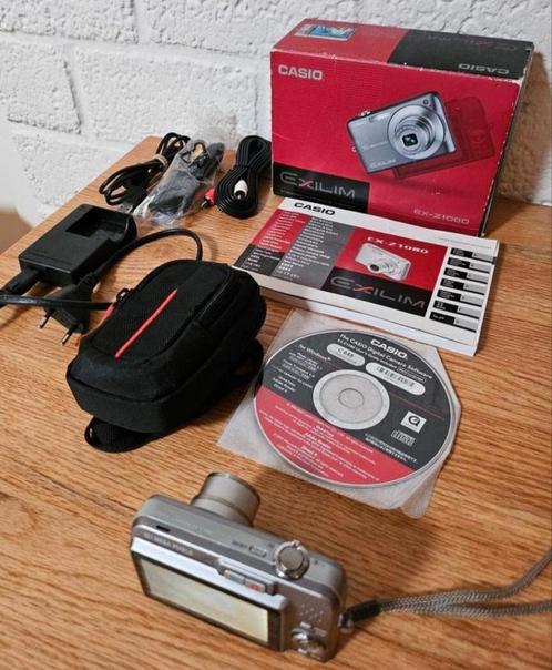 Casio Exilim EX-Z1080, Audio, Tv en Foto, Fotocamera's Digitaal, Gebruikt, Compact, Overige Merken, Minder dan 4 keer, Ophalen of Verzenden