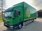 MAN TGL 12.220 / NL TRUCK / 12T / BOX+LIFT 2000kg+SIDE DOOR, Auto's, Vrachtwagens, Automaat, Achterwielaandrijving, Euro 6, MAN