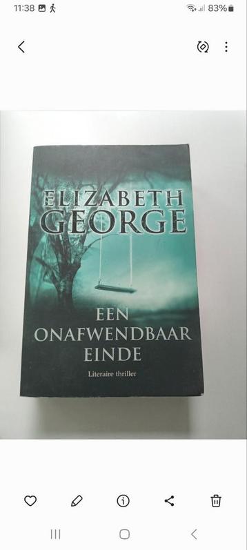 Elizabeth George - Een onafwendbaar einde beschikbaar voor biedingen