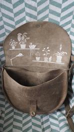 Mamzel / Keecie leren tas, kleur moss used look, 20x20x5cm, Sieraden, Tassen en Uiterlijk, Overige merken, Gebruikt, Bruin, Verzenden