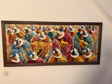 Cusco Schilderij in Lijst beschikbaar voor biedingen