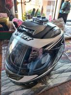 Motorhelm wit maat S met gopro houder, Ophalen, Tweedehands, Overige merken
