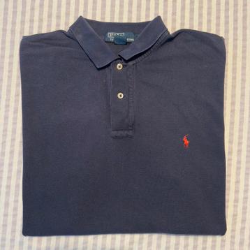 Vintage Polo Ralph Lauren navy blauwe polo - maat L beschikbaar voor biedingen