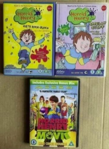 DVD Horrid Henry; gets rich quick, smelly stuff, the movie beschikbaar voor biedingen