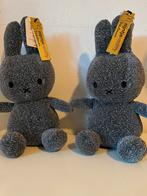 Nijntje knuffel glitter zilver nieuw met kaartje, Ophalen, Nieuw, Konijn