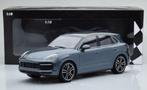 Porsche Cayenne Turbo S 2017 Blue Metallic 1/18 Minichamps L, Hobby en Vrije tijd, Modelauto's | 1:18, Nieuw, Ophalen of Verzenden