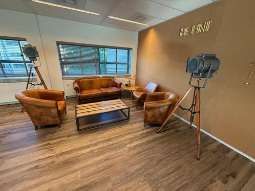 Verschillende banken/complete zithoeken, Huis en Inrichting, Banken | Complete zithoeken, Gebruikt, Stof, Ophalen
