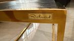 Richmond Interiors Salontafel Zwart/Goud, Minder dan 50 cm, Ophalen of Verzenden, Zo goed als nieuw, Minder dan 50 cm