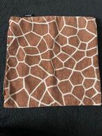 Kussenhoes giraffe print, Ophalen of Verzenden, Zo goed als nieuw, Zwart, Vierkant