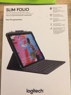 Logitech iPadhoes met toetsenbord 7th generatie, 10 inch, Gebruikt, Logitech, Bescherming voor- en achterkant