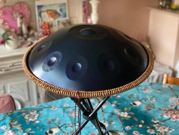 Unieke handpan in D mineur - Azuur Blauw – afgestemd 432 Hz beschikbaar voor biedingen