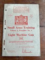 WO2 Brits voorschrift Bren Gun 1942 machinegeweer airborne, Verzamelen, Militaria | Tweede Wereldoorlog, Verzenden