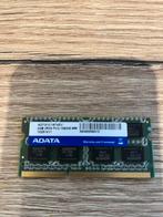 4GB ADATA PC3-10600, Computers en Software, RAM geheugen, 4 GB, Ophalen of Verzenden, Laptop, Zo goed als nieuw