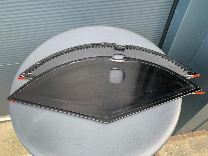 Jasbeschermerset 28 inch zwart lakdoek nieuw 1 set, Fietsen en Brommers, Fietsonderdelen, Nieuw, Oldtimer, Overige typen, Ophalen of Verzenden