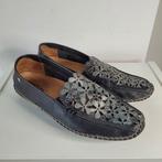 Pikolinos Jerez mocassins instappers maat 39 leer bloemen, Loafers, Zwart, Ophalen of Verzenden, Zo goed als nieuw