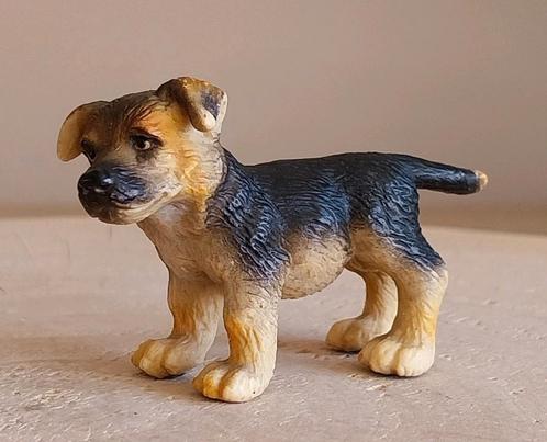 Schleich Duitse herder puppy, Verzamelen, Dierenverzamelingen, Zo goed als nieuw, Beeldje of Figuurtje, Hond of Kat, Ophalen of Verzenden