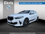 BMW 1 Serie 5-deurs 118i High Executive | M Sport Plus Pack, Stof, Gebruikt, Met garantie (alle), Wit