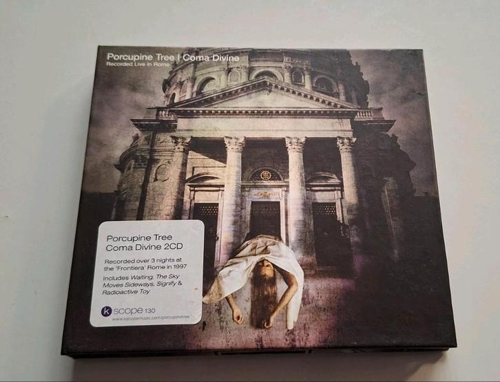 Porcupine tree Coma Divine dubbel CD Kscope 130, Cd's en Dvd's, Cd's | Rock, Zo goed als nieuw, Progressive, Ophalen of Verzenden