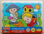 Fisherprice puzzel., Kinderen en Baby's, Speelgoed | Fisher-Price, Ophalen of Verzenden, Zo goed als nieuw, Speelset