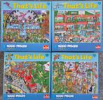 Goliath That's Life en Wacky World Puzzels - 1000 Stukjes, Ophalen, 500 t/m 1500 stukjes, Zo goed als nieuw, Legpuzzel