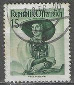 Oostenrijk 1951/1952 - Yvert 801 - Klederdrachten  (ST), Verzenden, Gestempeld