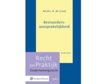 Bestuurdersaansprakelijkheid 9789013160970 beschikbaar voor biedingen