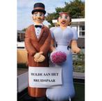 Opblaasbaar Bruidspaar - Feestelijke Versiering, Ophalen of Verzenden, Zo goed als nieuw, Versiering, Overige