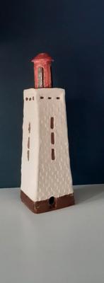 Keramiek,  vuurtoren, 32 cm hoog, Antiek en Kunst, Ophalen of Verzenden