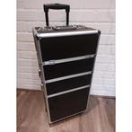 Kappers / Visagie koffer Zwart, Ophalen, Gebruikt, Zwart, Hardcase