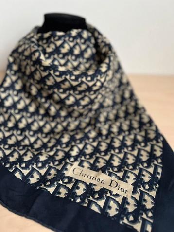 Christian Dior Mitzah Oblique Sjaal – 100% Zijde – Italy beschikbaar voor biedingen