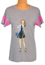 By Danie / ByDanie shirt, shirtje, grijs, Mt. S, Overige kleuren, Verzenden, Zo goed als nieuw, Maat 36 (S)