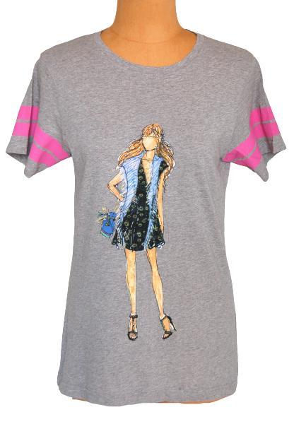 By Danie / ByDanie shirt, shirtje, grijs, Mt. S, Kleding | Dames, T-shirts, Zo goed als nieuw, Maat 36 (S), Overige kleuren, Korte mouw