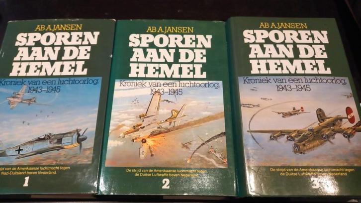 Sporen a/d hemel -Wespennest Leeuwarden -Gevleugeld verleden, Boeken, Oorlog en Militair, Gelezen, Luchtmacht, Tweede Wereldoorlog