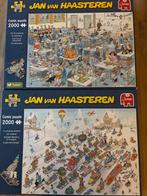 Jan van Haasteren van onderen en de kattenshow 2000 stukjes, Ophalen of Verzenden, Meer dan 1500 stukjes, Zo goed als nieuw, Legpuzzel